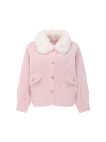 Blonda Women Cardigan in Rose Offwhite