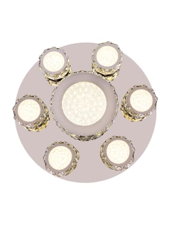 Globo lighting Deckenleuchte "AMUR" in silver