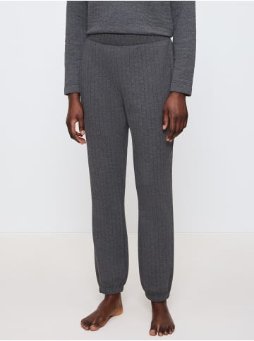 Triumph Pyjamashorts Cozy Comfort Trouser Quilted in DARK GREY MELANGE