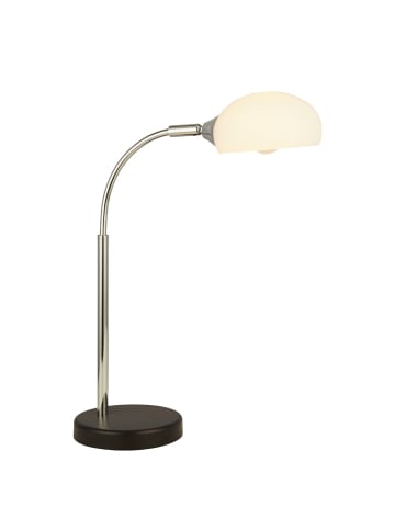 Licht-Erlebnisse Tischlampe (B)15 x (L)15 x (H)42.5 cm in Chrom Weiß
