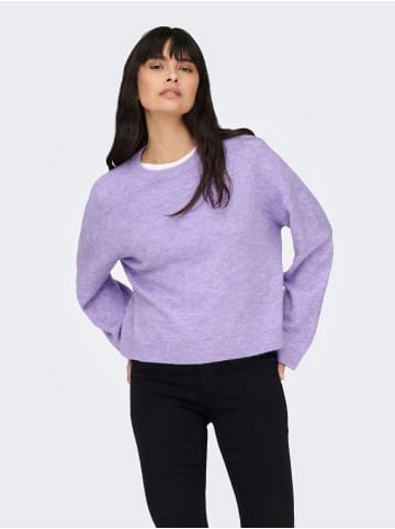ONLY Strickpullover in Chinese Violet
