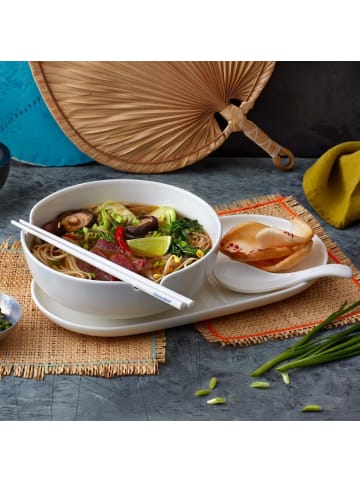 Villeroy & Boch Asia-Suppenschale Soup Passion 1,4 l weiß in weiß
