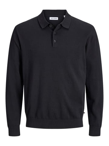 Jack & Jones Gestricktes Polo in Black
