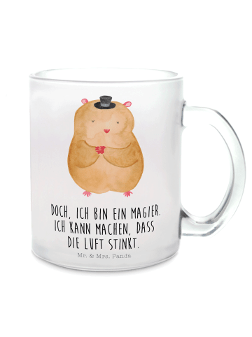 Mr. & Mrs. Panda Tasse Hamster Hut mit Spruch in Transparent