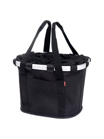 KLICKfix reisenthel Bikebasket 15 - Lenkerkorb 35 cm in schwarz