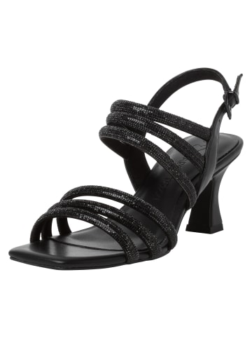 Marco Tozzi Sandalette in BLACK COMB