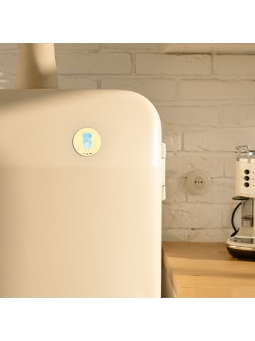 Mr. & Mrs. Panda magnet Beste Freunde Salz ohne Spruch in Gelb Pastell