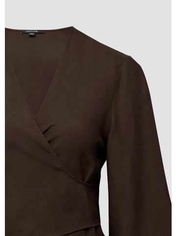 comma Bluse 3/4 Arm in Braun