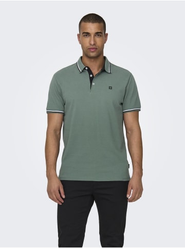 ONLY & SONS Polo in Dark Forest