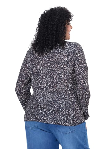 Ulla Popken Bluse in schwarz