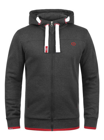 !SOLID Kapuzensweatjacke SDBenjaminZip Sweatjacke in Grau