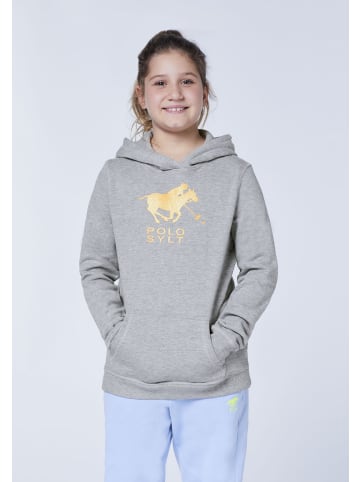 Polo Sylt Hoodie in Grau