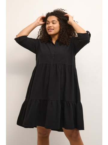 KAFFE curve Kleid KCnana Regular fit in Black Deep