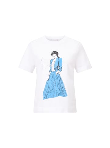 Rich & Royal Print-Shirt in Cruise Blue