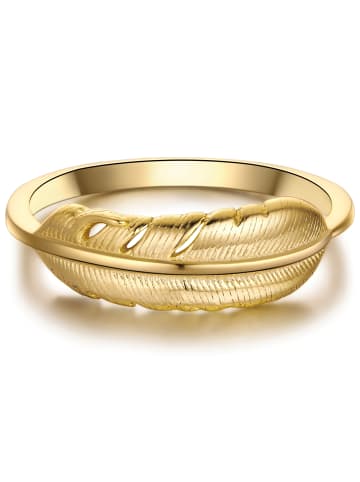 Rafaela Donata Ring Feder aus Sterling Silber in gelbgold