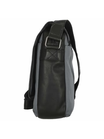 The Chesterfield Brand Fusion Falun - Umhängetasche 15" 40 cm (black) in light grey