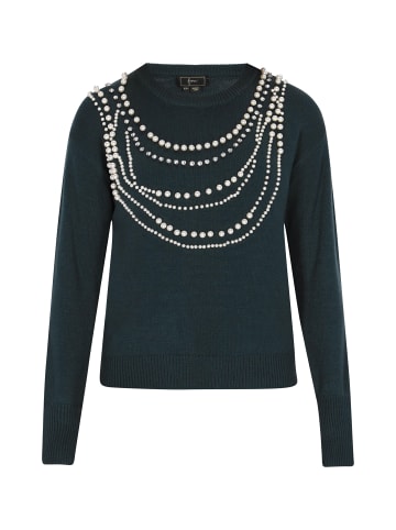 faina Damen Pullover in Dunkelgrün
