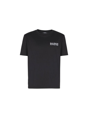 balmain Schwarz Baumwolle T-Shirt