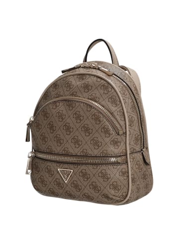 Guess Manhattan II - Rucksack 26 cm (coal logo) in latte logo