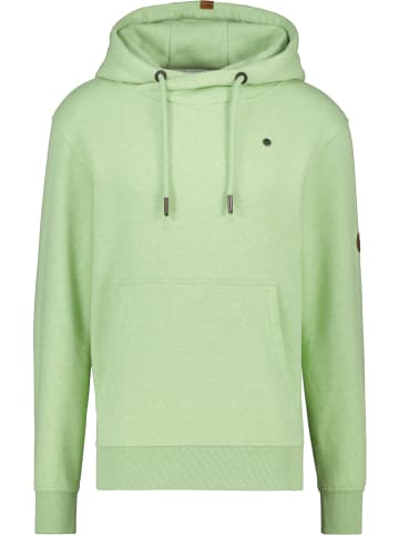 alife and kickin Kapuzensweatshirt, Pullover JohnsonAK A in green fig melange