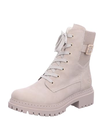 rieker Schnürstiefel in beige