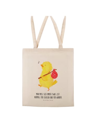 Mr. & Mrs. Panda Tasche Küken Wander mit Spruch in Creme