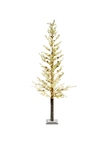 Beliani LED Deko GRENIVIK in Weiß - (W) 105 x (H) 245 x (L) 105 cm