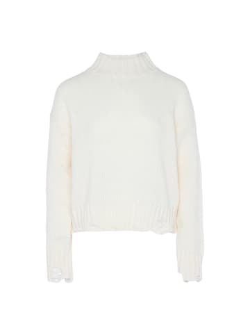 myMo Damen Pullover in WOLLWEISS