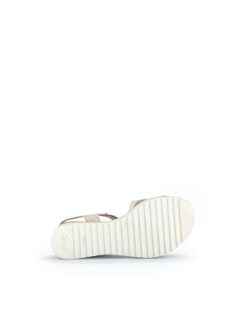 Gabor Plateau Sandalen für Damen in beige