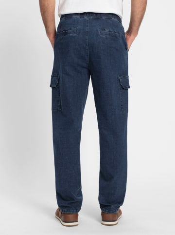 WITT WEIDEN Cargojeans in blue-stone-washed