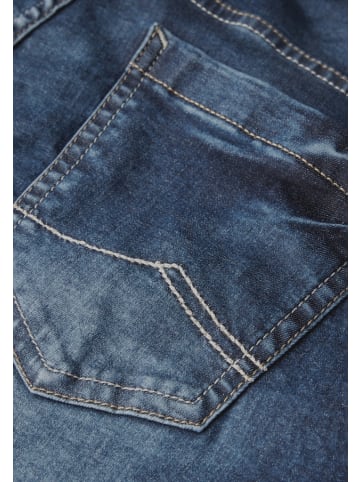 Cecil Casual Fit Jeansshorts in Blau