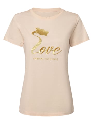 Armani Exchange T-Shirt in aprikot