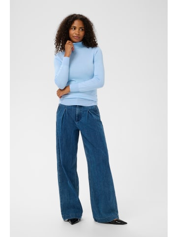 Kaffe Rollkragen Astrid Slim fit in Powder Blue