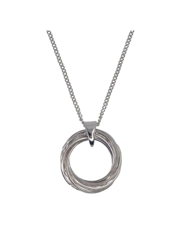 Steuer Modeschmuck Metall in silber