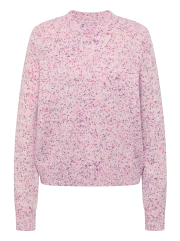 Cecil Space Dye Pullover in Dark Blossom Melange