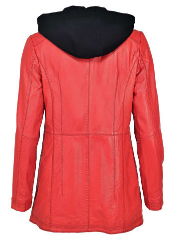 JCC Lederjacke 3102220 in lava red