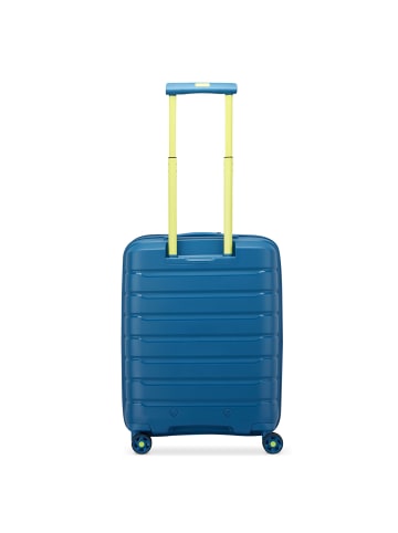 Roncato B-Flying Move 4 Rollen Kabinentrolley 55 cm mit Dehnfalte in blu laguna