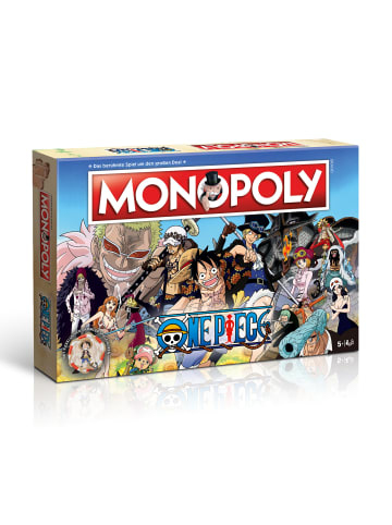 Winning Moves Monopoly One Piece Spiel Gesellschaftsspiel in mehrfarbig