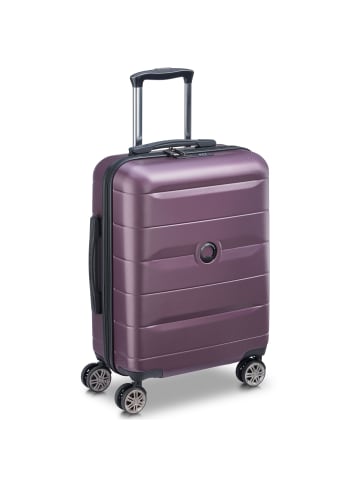 Delsey Comete + 4-Rollen Kabinentrolley 55 cm in purple