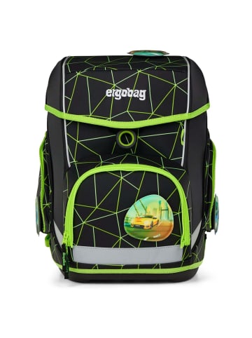 Ergobag Cubo "Lumi" - Schulranzen Set 5tlg. Modell 2025 (CyBär Race) in CyBär Race