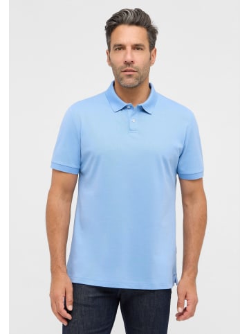 Eterna Poloshirt MODERN FIT in himmelblau