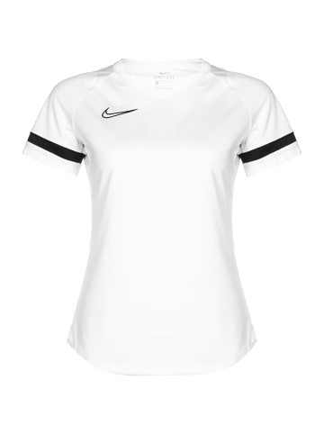 Nike Performance Trainingsshirt Academy 21 in weiß / schwarz