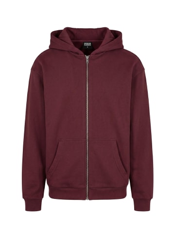 Urban Classics Sweat & Fleece - Hoodies Zipthrough in burgundy