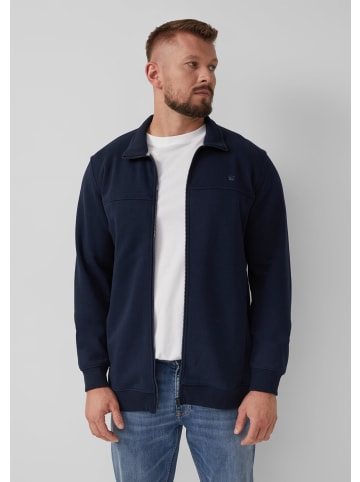 s.Oliver Sweatshirt Jacke in 5978_navy