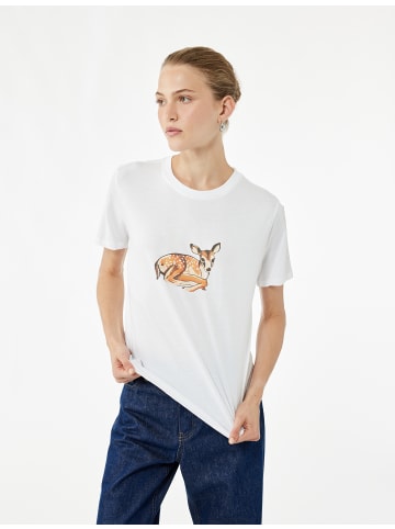 KOTON TSHIRT SS in Weiß