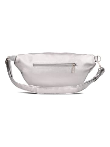 Zwei Mademoiselle.M Umhängetasche 40 cm silver