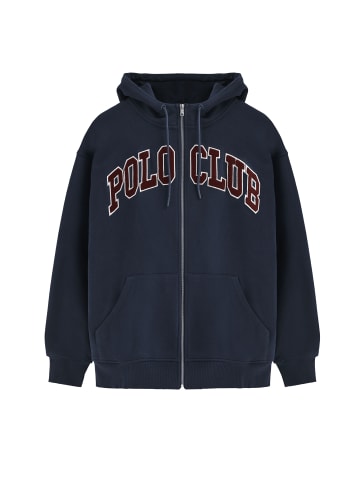 Polo Club Sweatshirt in Navy Blau