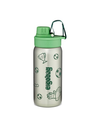 Ergobag Edelstahl Trinkflasche in grün