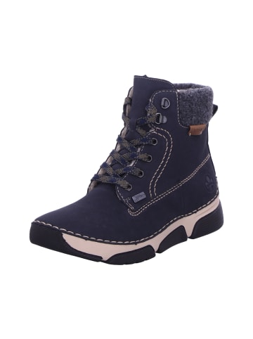 rieker Schnürstiefel in pazifik/anthrazit/nuss