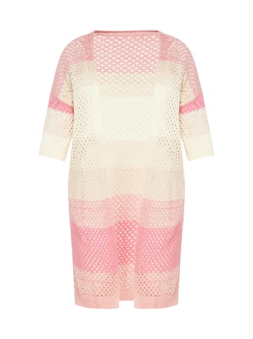 gaya Women Cardigan in multicolour pink